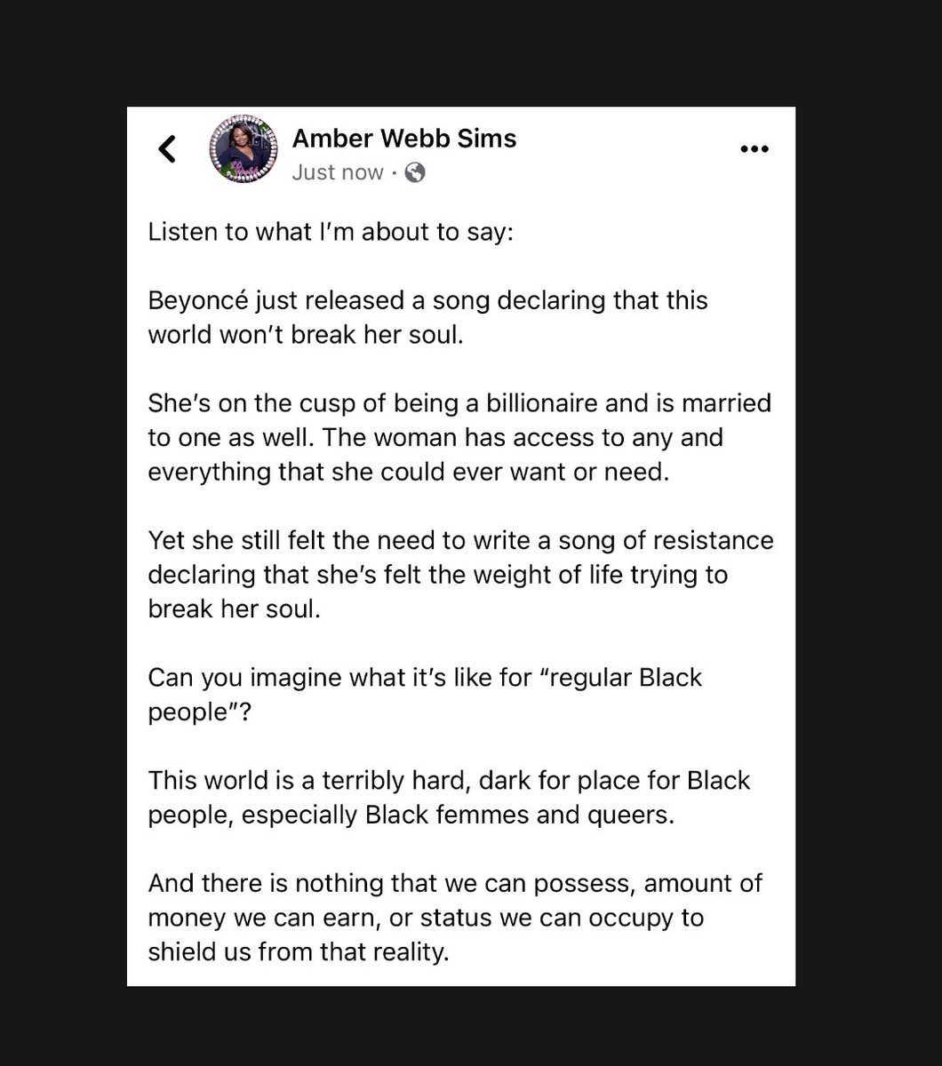 Amber Webb Sims tweet media