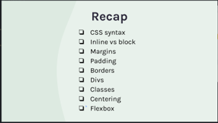 learnwithdaphne's tweet image. Day 5: I&apos;ve finished the Google Clone section for Module 2 of the #frontenddeveloperpath on #Scrimba. I&apos;m still trying to get my head around divs and classes and I recently learned about flexbox. Here&apos;s a recap of what I&apos;ve learned:
#100DaysOfCode #webdev