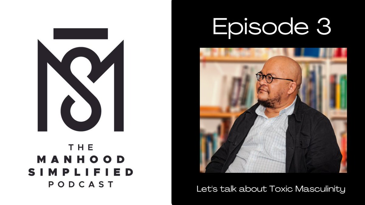 ManhoodThe's tweet photo. Toxic Masculinity, what does it mean, &amp; more importantly, what does it mean to you?

Being a man is hard but do you know what kind of man you really are?

In episode 3 we unpack this topic with 2 awesome guests. Catch the full episode on our YouTube channel. 🎬

#toxicmasculinity https://t.co/LBUDdKLXnq