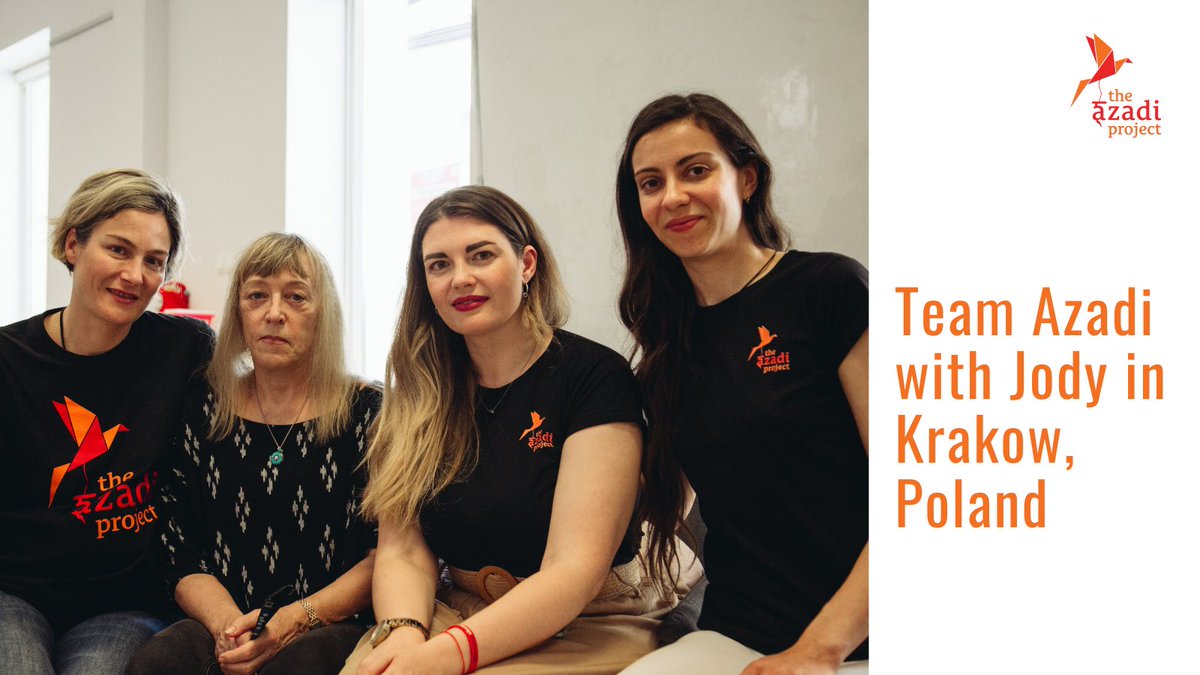 TheAzadiProject's tweet photo. Both Yuliia and Alina currently live in Krakow, Poland, after being forced to flee the war back home in Ukraine.
#worldrefugeeday2022 #withrefugees #worldrefugeeday #refugeesarewelcomehere #refugee #refugees #refugeeweek #refugeeweek2022 #refugeeweeknow #refugee #helpmigrants https://t.co/RdIoRWtC9u