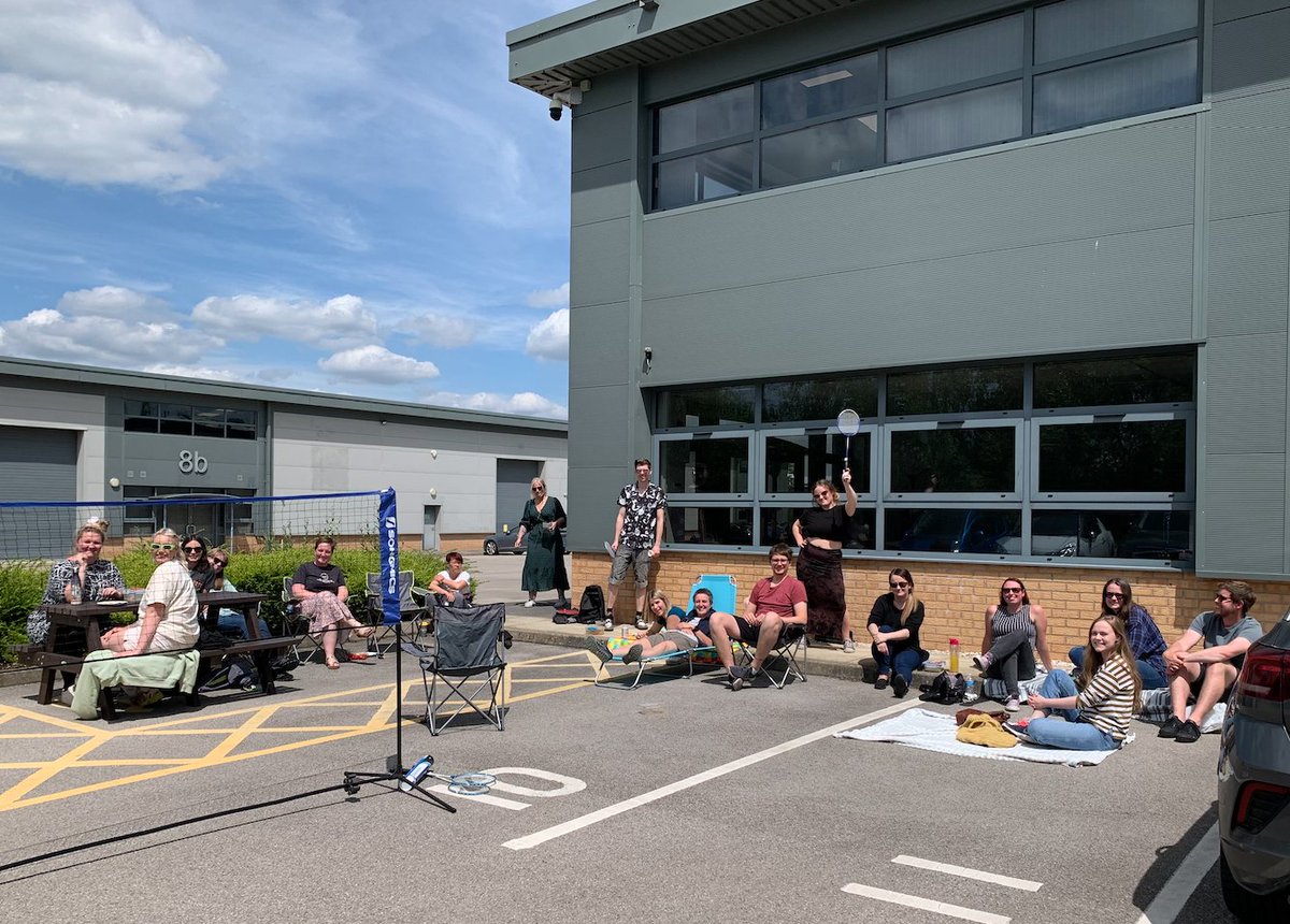 What a day for a team picnic! ☀️