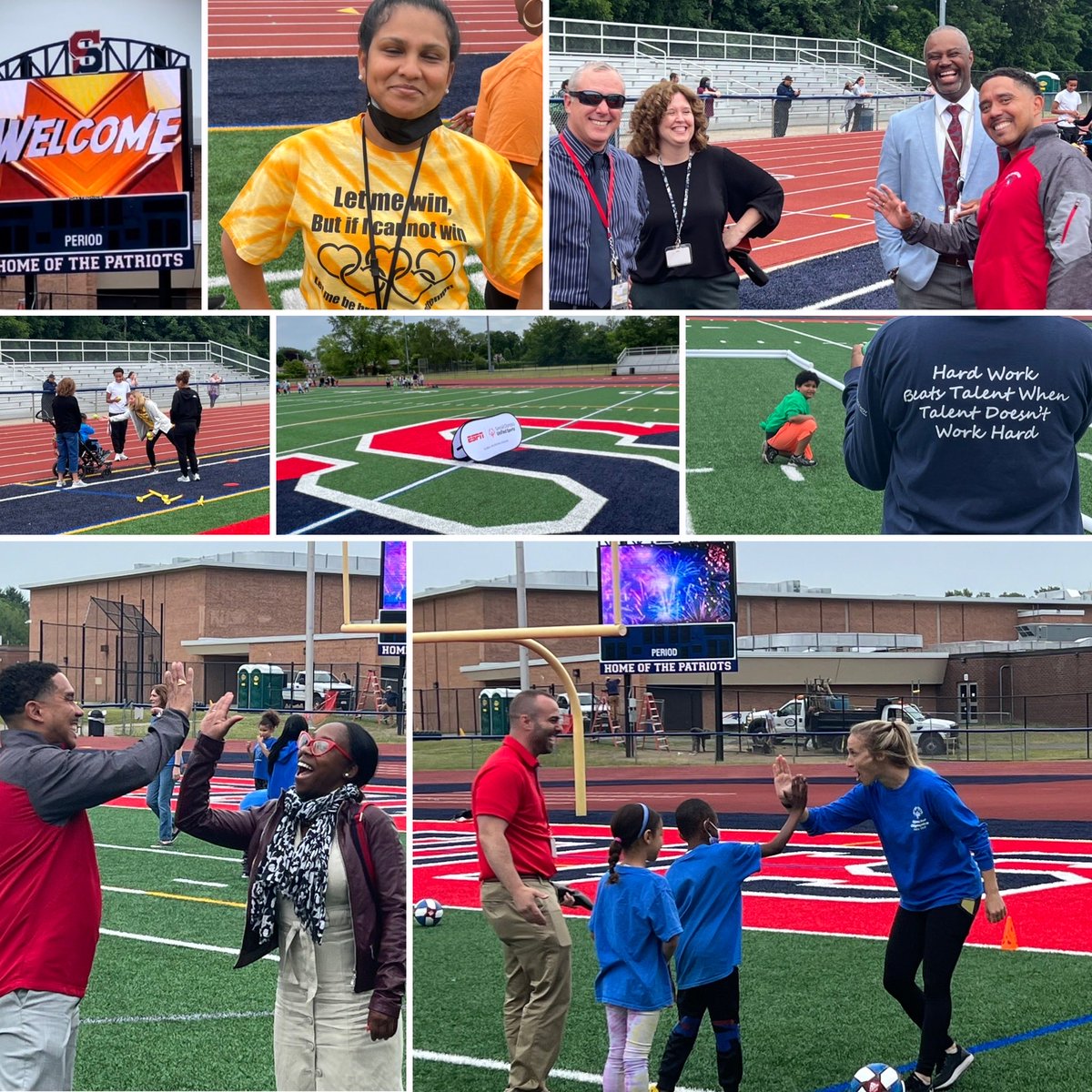 🥇Unified Sports Olympics are underway ⁦@SCSchools⁩ and EVERYONE is enjoying this special opportunity. #EVERYBODYCOUNTS #EVERYBODYLEARNS ⁦@UnifiedSportsNY⁩ ⁦@cmclos574⁩ ⁦@MrsMirandaAD⁩ ⁦@SSS_SCSD⁩