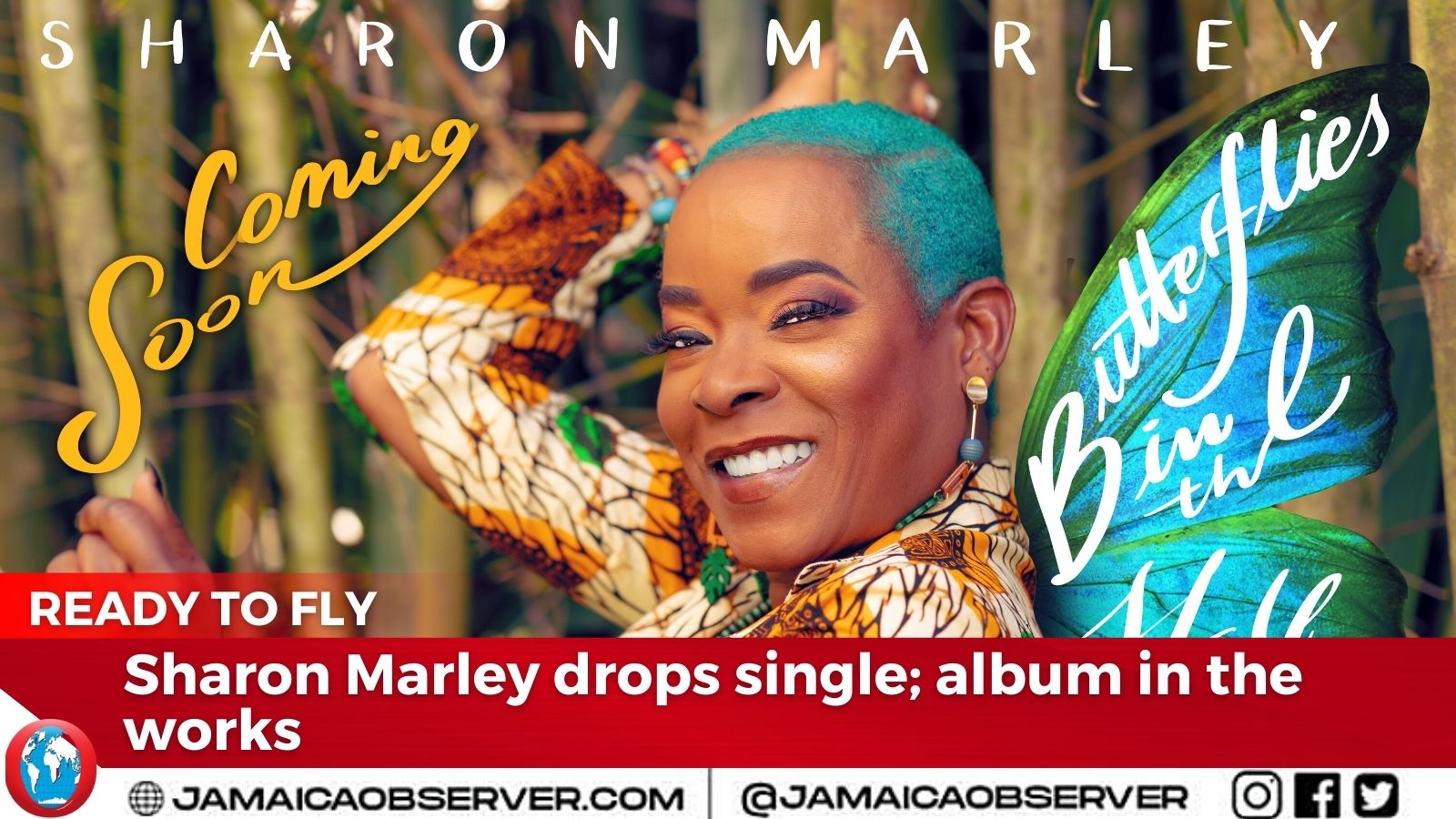Jamaica Observer on Twitter ".iamsharonmarley drops her second single