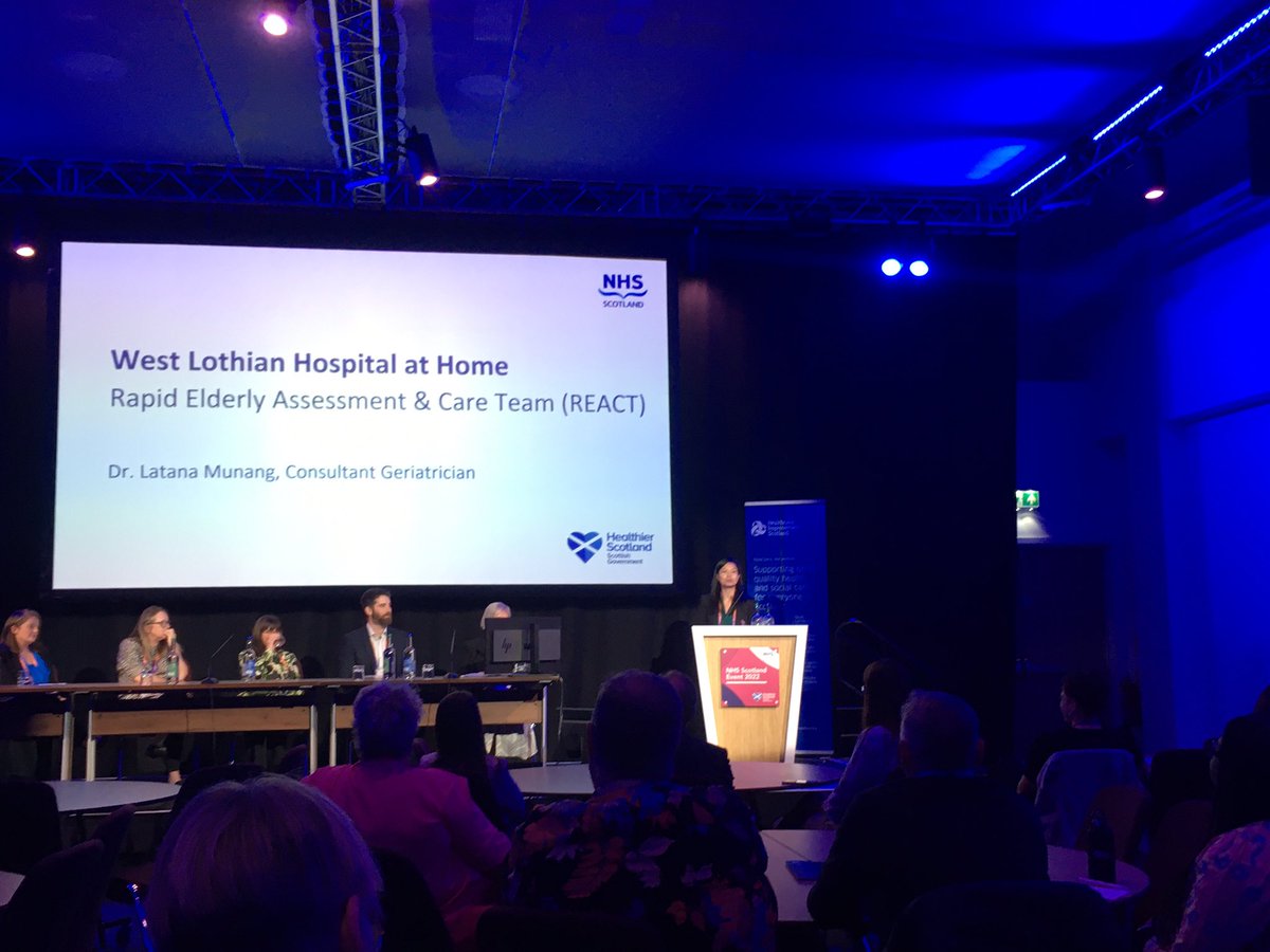 Championing our H@H service in West Lothian #NHSScot22