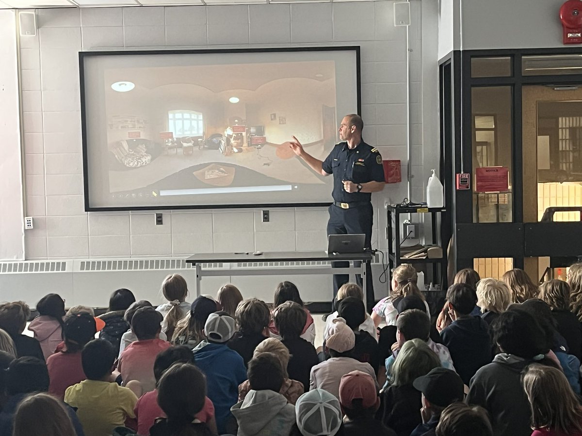 Ms_Pzoff's tweet photo. Thanks Todd Barry for teaching our Grade 5 students fire safety!!! @connectcharter https://t.co/f0bk0TRJNT