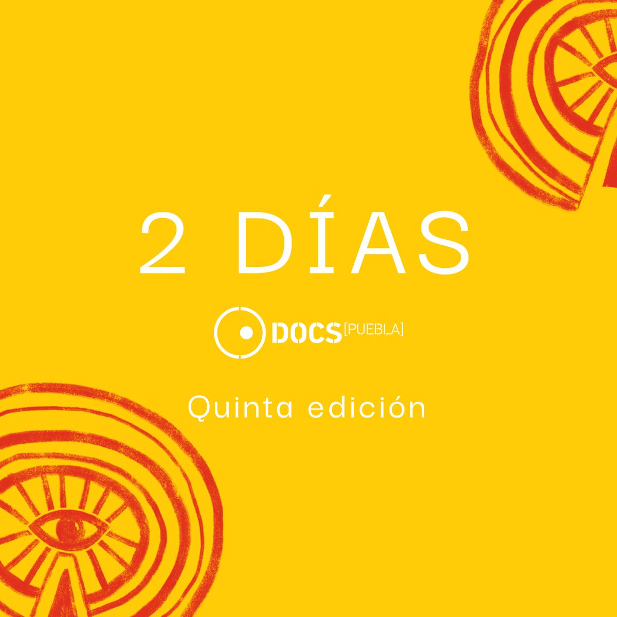 DocsMX's tweet image. Faltan 2 días para que inicie #DocsPuebla2022, el espacio de cine documental. 👁🗨