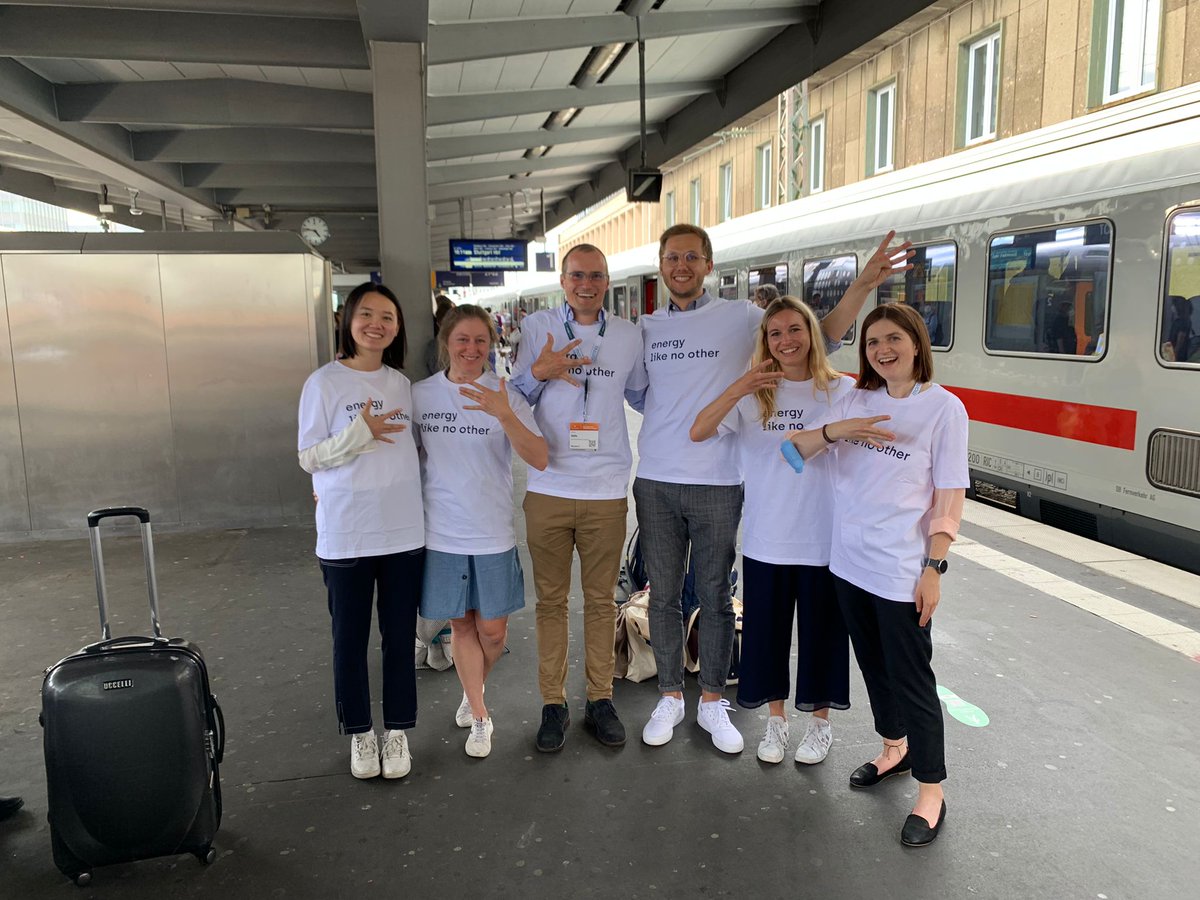 Team Energy on an expedition to <a href="/EworldEssen/">E-world energy & water</a>! Great to finally meet some of our colleagues from <a href="/VIVAVIS_AG/">VIVAVIS AG</a> and <a href="/ASEWonline/">ASEW 📯</a> in person after two years of online meetings😊 #Eworld2022