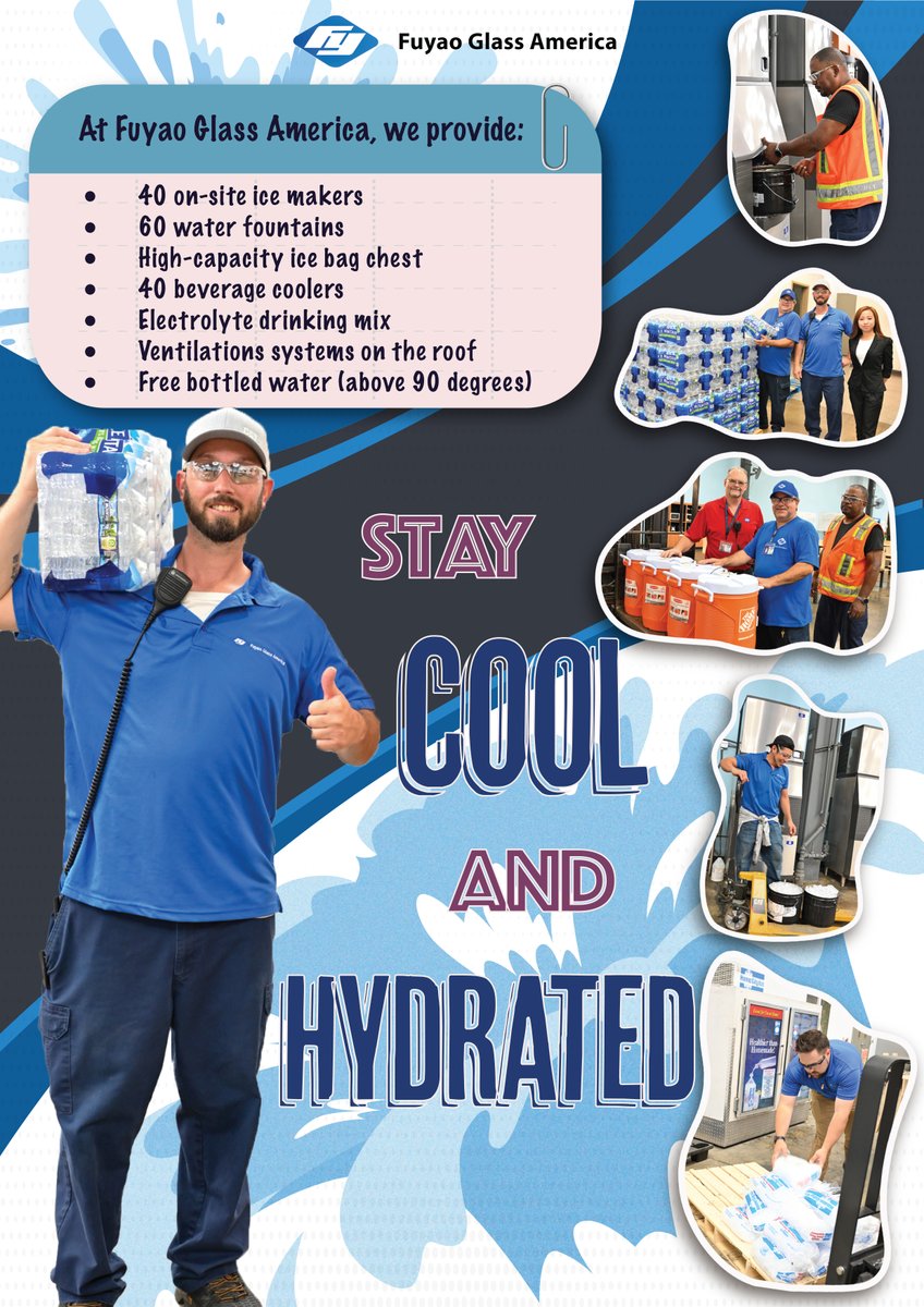 Stay cool and hydrated with FGA family! ❤️❤️