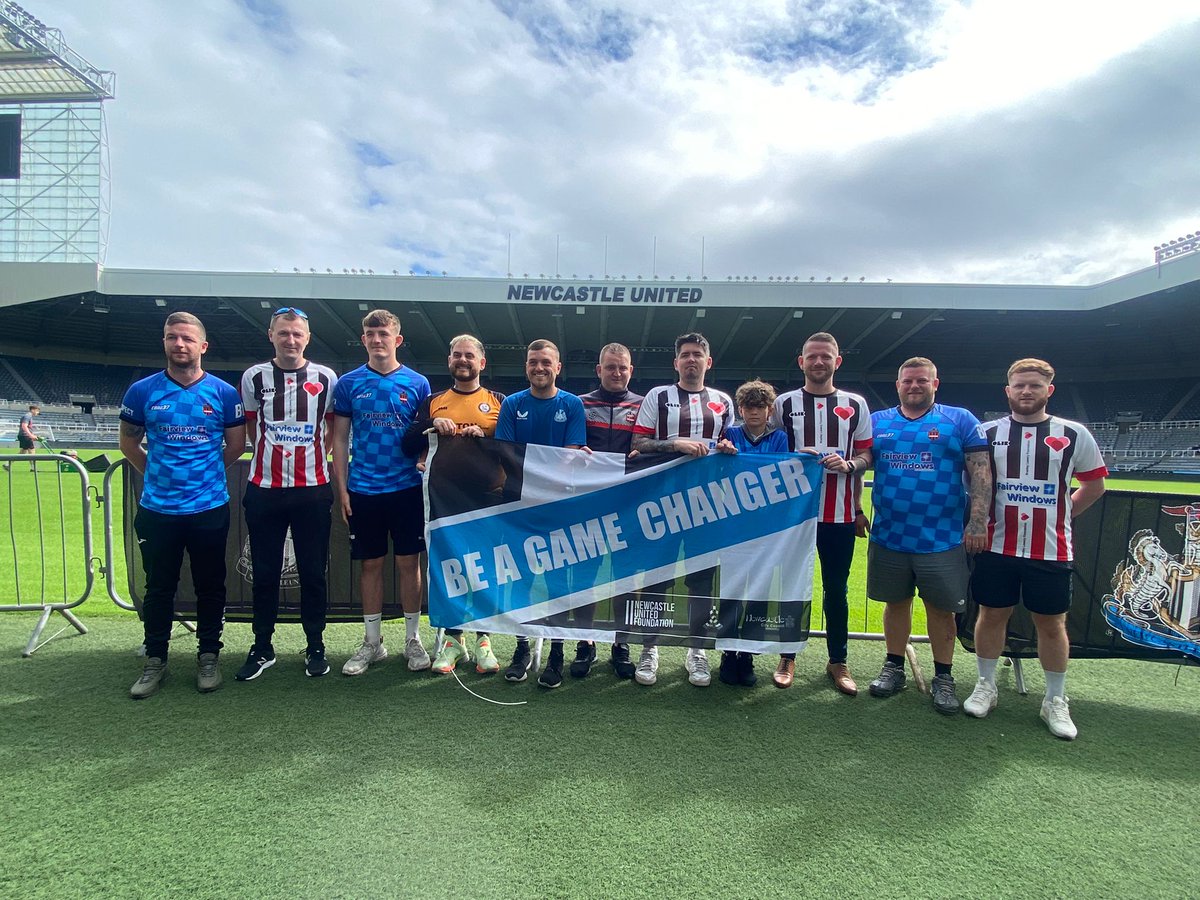 We support Be A Game Changer #MentalHealth💚 <a href="/NUFC/">Newcastle United</a> <a href="/Bradleysfight/">Bradley Lowery Foundation</a> 💙