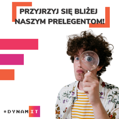 W najbliższych dniach będziemy prezentować Wam bliżej naszych tegorocznych prelegentów! 😎

A na naszym fejsie czeka już na Was miła okołobiletowa niespodzianka! 🎉🧨🔥