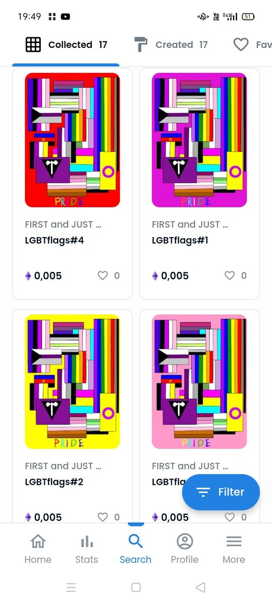 My nfts.
🔸1/1 Unique Collectible✨
🔸Hand Drawn🎨
🔸Polygon Network🚀
🔸Opensea⬇️
opensea.io/accounts/0xb7d…

#nft #nfts #nftcommunity
#nftart #nftcollectors #nftcollector #nftartist #metaverse #opensea #openseanft #openseaart #art #artwork #artgallery #Polygon #Metamask #procreate