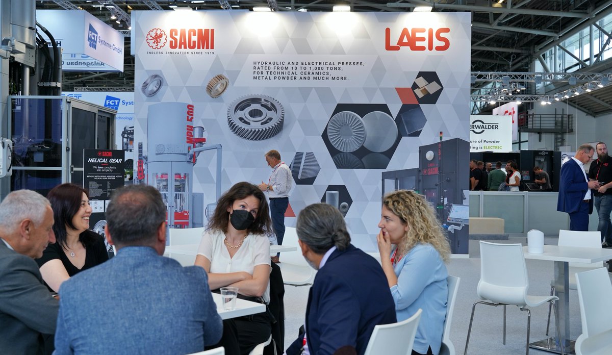 SacmiImola's tweet photo. It has been an intense first day here at @ceramitec  2022. We are presenting our technological r-evolution in a wide range of sectors - From Powder Metal to Stoveware to Electric Mobility.

📍You still have 3 days to stop by our booth 101/302 Hall C1 
#ceramitec #SACMI #ceramics https://t.co/H6KC830rTl