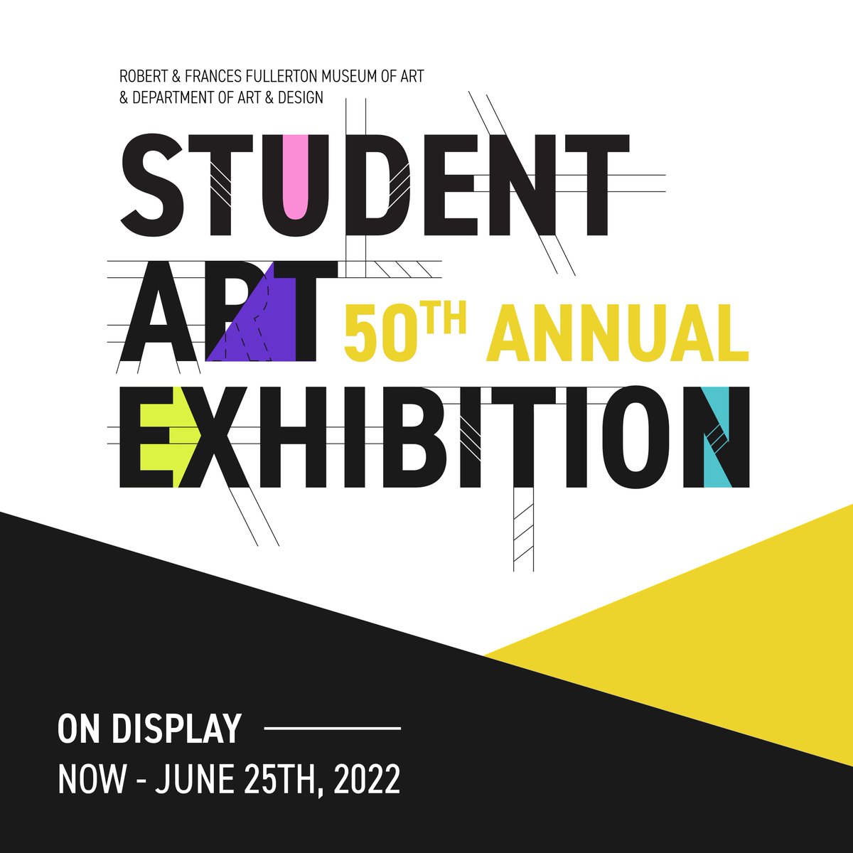 Only 4 days left to check out some of the amazing work from CSUSB art students in the 50th Annual Student Art Exhibition! Alongside our exhibition Lick of Paint featuring works from RAFFMA's permanent collection!