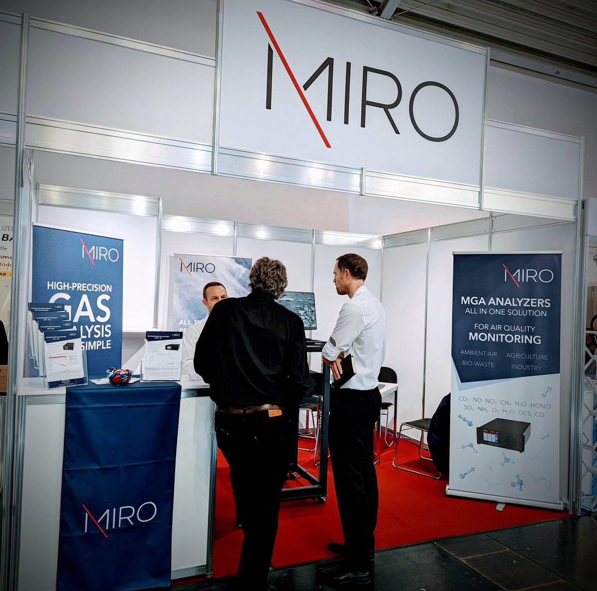 Busy first day at #analytica2022. Happy to see so much interest in our Gas Analyzers for air qualtiy and greenhouse gas monitoring!
@analyticafair #ghg #airquality