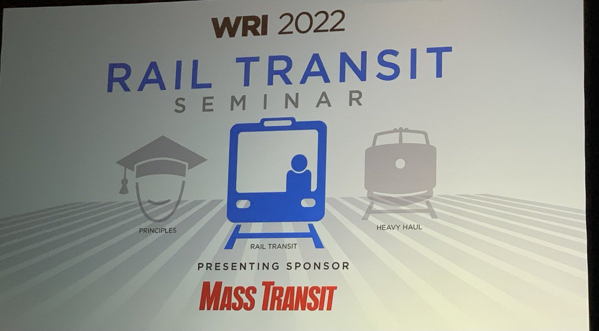 #MassTransitMag is a proud sponsor of the Wheel Rail Seminar.  #WRI2022 ⁦<a href="/WheelRailSem/">Wheel Rail Seminars</a>⁩ 🇨🇦🚊🚉🚆🚞