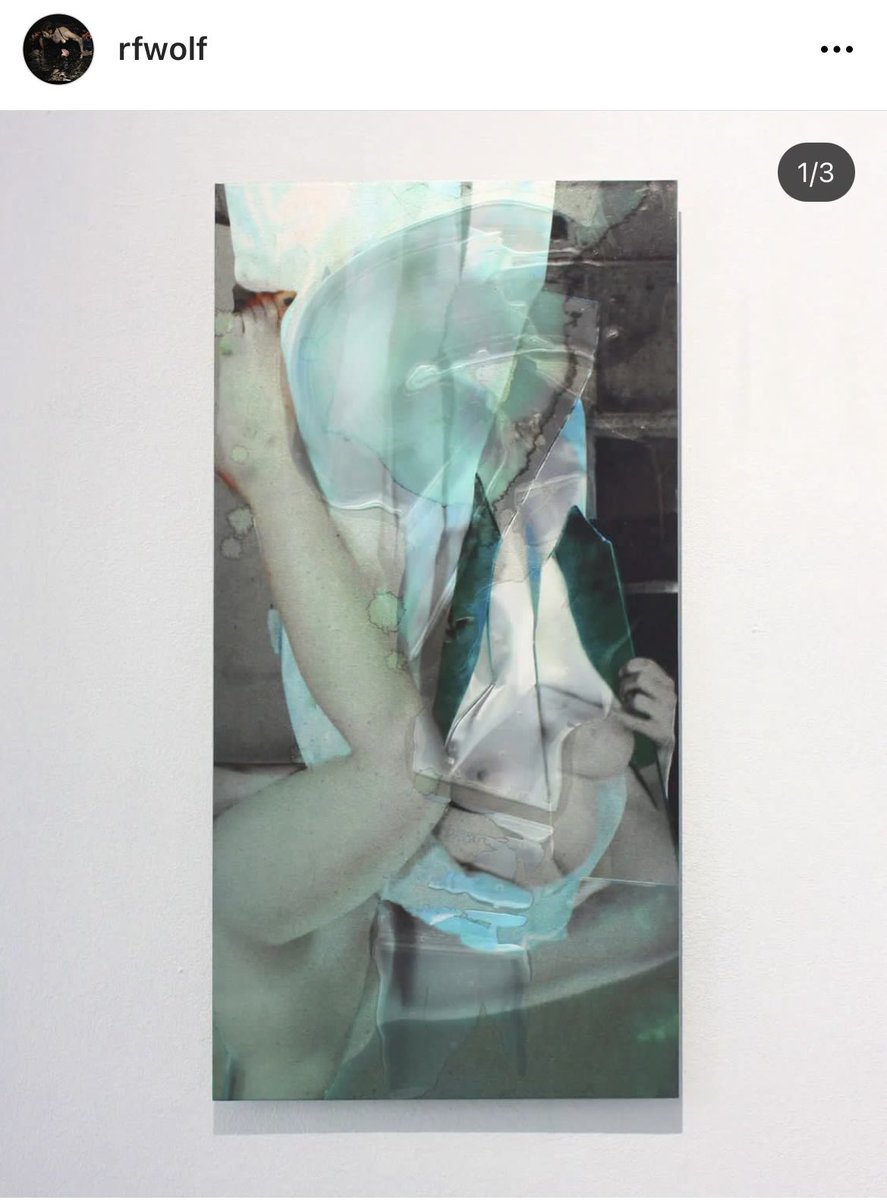 Some fabulous new work on aluminium by our member Rebecca Fontaine-Wolf SWA <a href="/SWAinfo/">SWA</a>