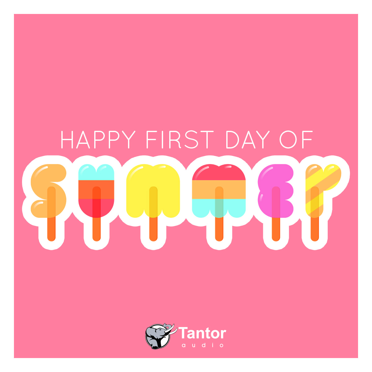 TantorAudio's tweet photo. Happy #FristDayofSummer https://t.co/veO6Gtf3uo