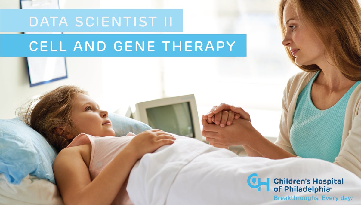 Are you passionate about data and want to do work that changes the way we care for children with leukemia and other cancers?

Click here to learn more (and/or see thread for more info) → careers.chop.edu/job/Philadelph… #CHOP