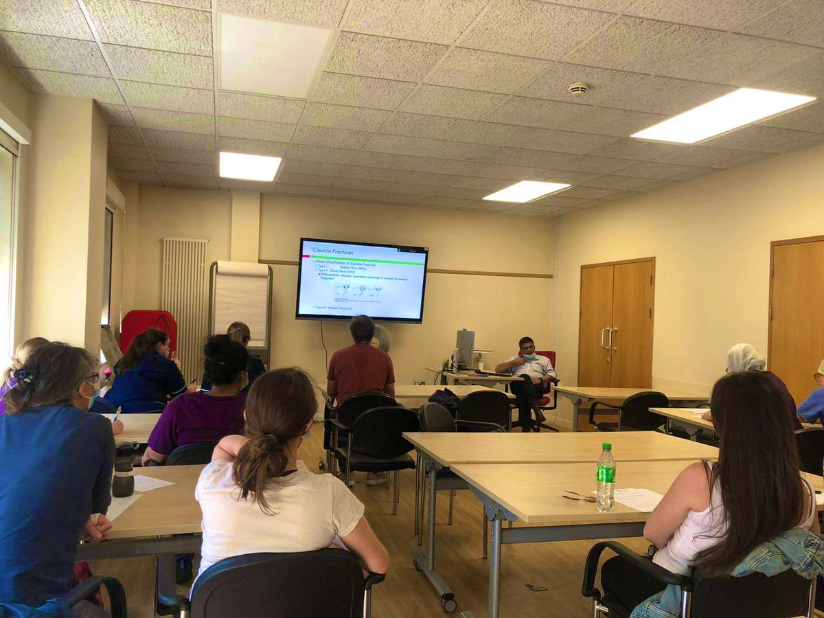 First orthopaedic study day hosted by registrar Mr Handle and practice development sister Catherine <a href="/erind_jsy/">Erin Daly</a> @GovJsyHCS @ChiefNurseJsy