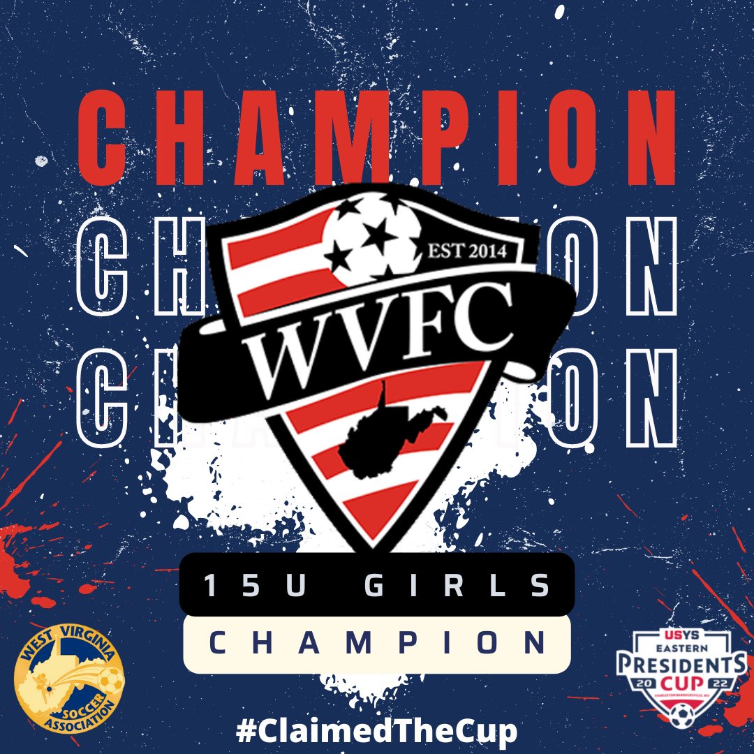 2022 USYS Eastern Presidents Cup - 15U Girls Championship - WVFC 3, Next Level Soccer Academy 0. #ClaimedTheCup #CueCountryRoads