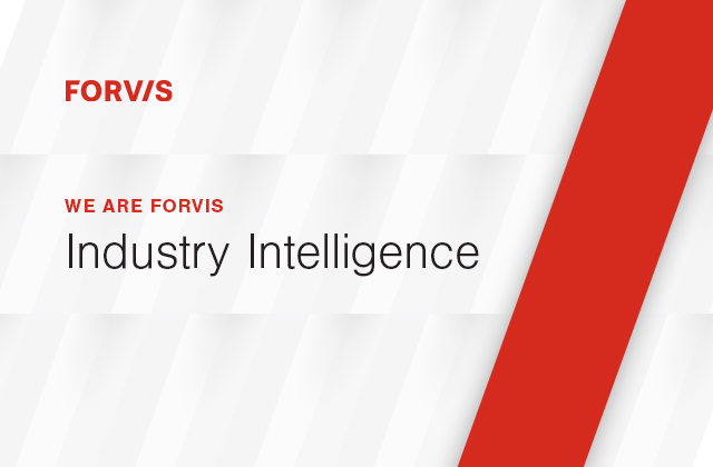 Find deep industry intelligence through updates from our <a href="/FORVIS/">FORVIS</a> team by signing up to receive FORsights today. bit.ly/3n6CUsy