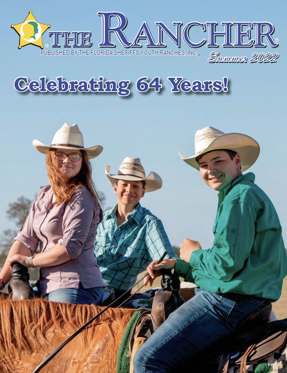 The summer edition of The Rancher magazine is now available! Be sure to check it out for inspirational stories about our youth, alumni stories and much more.

➡️ bit.ly/3Od7pJl ⬅️