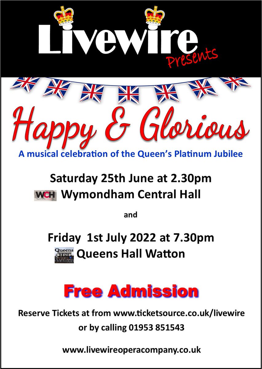 Livewire Opera (@livewireopera) on Twitter photo FREE CONCERT thanks to the <a href="/ArnoldClark/">Arnold Clark</a> Community Fund <a href="/NorfolkTweetup/">Norfolk Tweetup</a> <a href="/NorfolkMums_/">Norfolk-Mums</a> <a href="/ageuknorfolk/">Age UK Norfolk</a> <a href="/NorfolkCC/">Norfolk County Council</a> <a href="/EveningNews/">Norwich Evening News</a> <a href="/NorwichCC/">Norwich City Council</a> <a href="/NNFest/">Norfolk & Norwich Festival</a> pls RT x FREE CONCERT thanks to the <a href="/ArnoldClark/">Arnold Clark</a> Community Fund <a href="/NorfolkTweetup/">Norfolk Tweetup</a> <a href="/NorfolkMums_/">Norfolk-Mums</a> <a href="/ageuknorfolk/">Age UK Norfolk</a> <a href="/NorfolkCC/">Norfolk County Council</a> <a href="/EveningNews/">Norwich Evening News</a> <a href="/NorwichCC/">Norwich City Council</a> <a href="/NNFest/">Norfolk & Norwich Festival</a> pls RT x