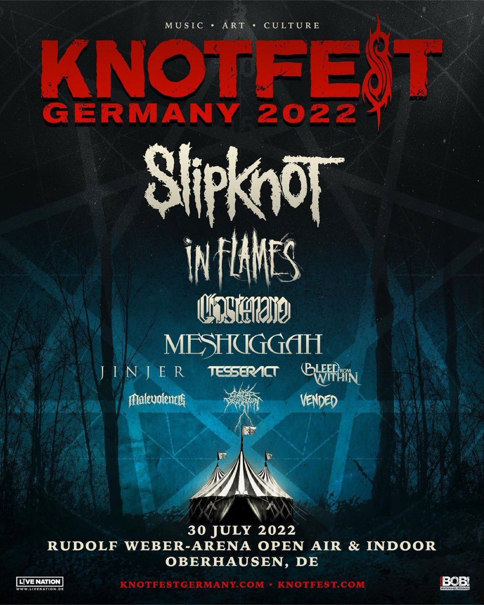 jinjerofficial's tweet photo. Very happy to announce that we are confirmed for Knotfest Germany AND we will play a few selected shows in Europe together with the almighty Slipknot and Vended!! Come get really loud with us this summer!!!!!

#jinjer #slipknot #vended #knotfestgermany https://t.co/KItFXmgZ8E