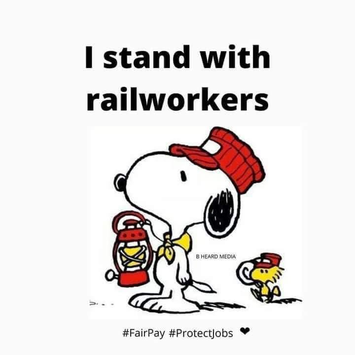 igs747's tweet photo. It’s never an easy decision to withdraw your labour, I know. But sometimes you just have to stand up for what you know is right and hope that majority of people see through all the media, and government, propaganda. XXXX #FairPay #protectjobs @RMTunion https://t.co/v46oYs1PxS