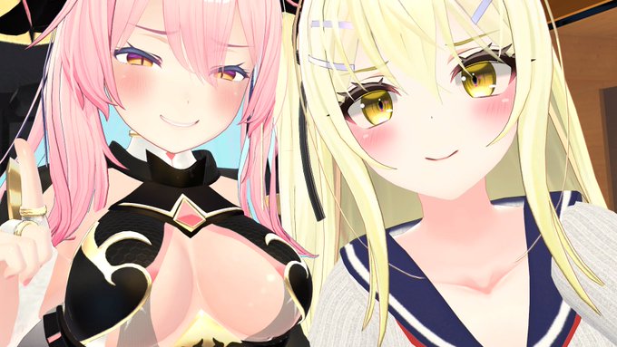 ツーショットを撮ったり雑談したり!(*`ω`*)
しゅりさんと明日みんなで行くホラワの入り口下見! 