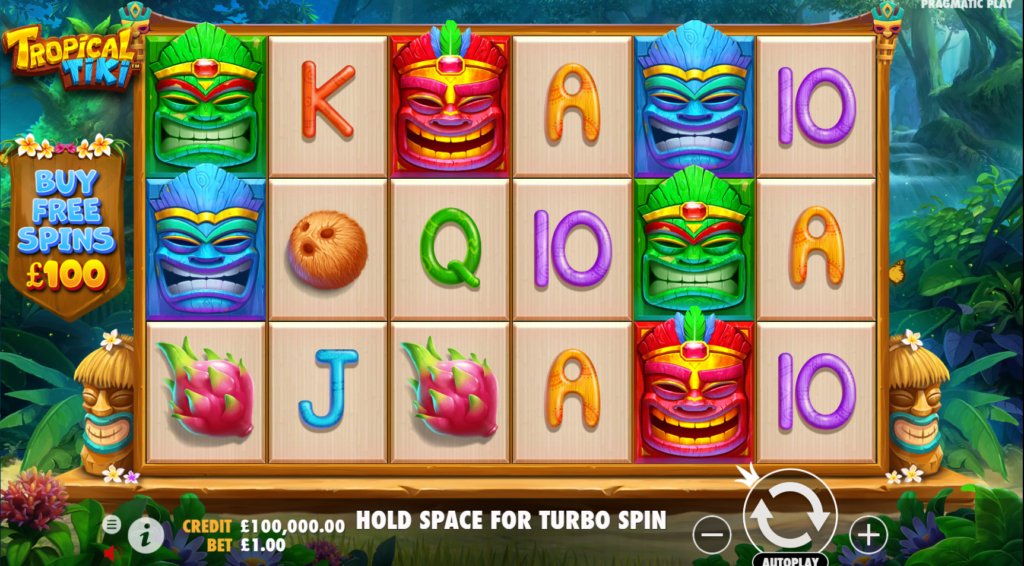 Tropical Tiki Slot Review – Pragmatic Play

