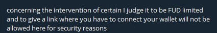This was proposed yesterday in the suposed $LINU "Community" chat. 

As predicted the Admins deleted all my messages and muted my Account. Massive chaos and accusations for asking the community to vote on a proposal.

Their excuse "Fud and security reasons"