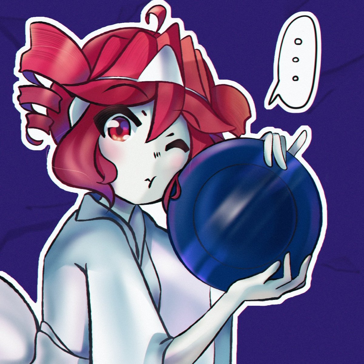 Glupayatyan's tweet photo. Sweet Obake Teto from "陶芸始めました" (I Started Doing Pottery). I really love this old song but no one probably remembers it. 💔👻

Oh, gosh, I'm so glad because my university exams are over and now I have free time to draw virtual girls.
#重音テト
#kasaneteto
#Tetotuesday https://t.co/n3vAzV7Fpu