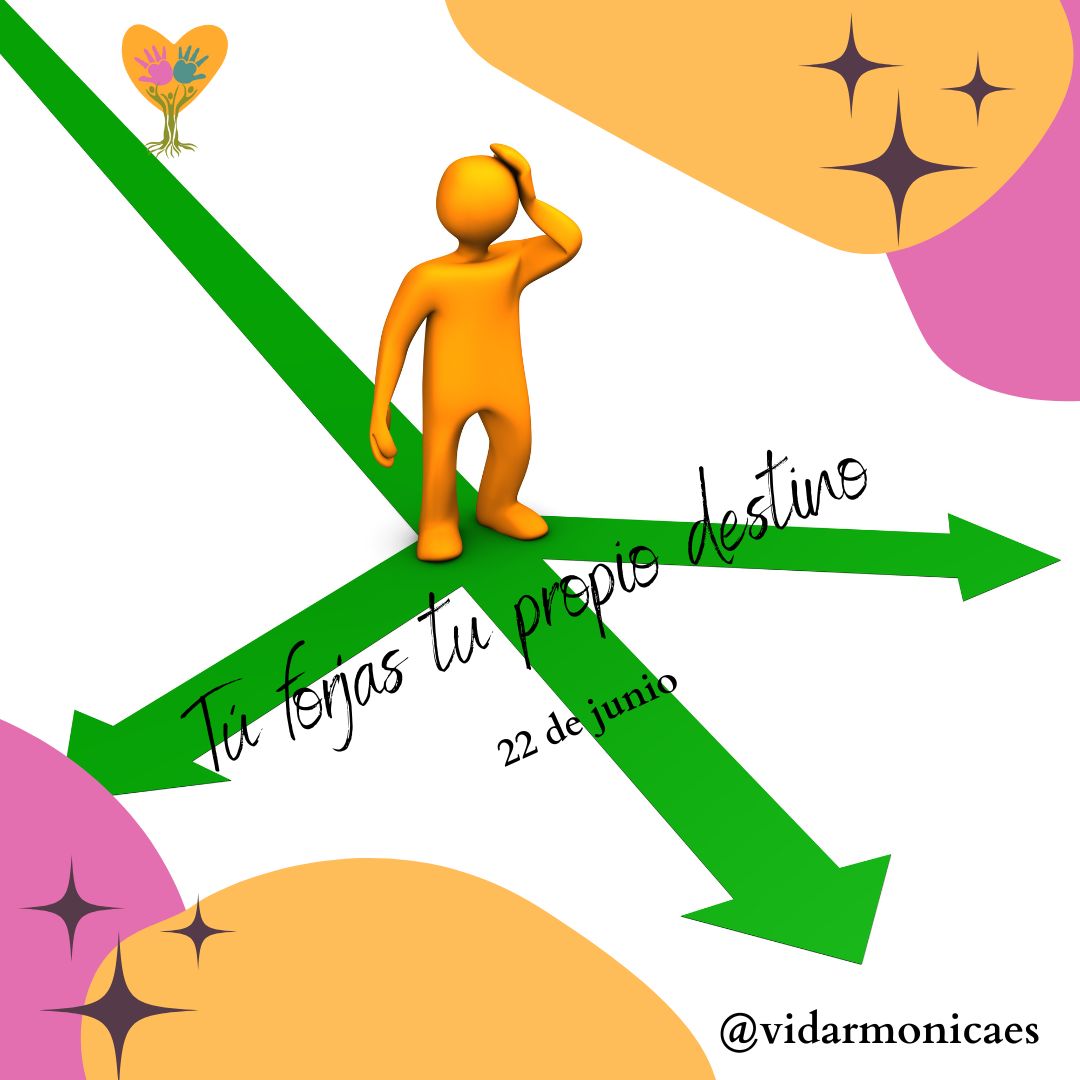 Tienes libertad para elegir un camino u otro, pero confía tus elecciones a la Inteligencia superior que hay en tu interior. Sabe lo que más te conviene.
A veces la mejor decisión es arriesgarse a equivocarse y no quedarse paralizado.

#pensamientodeldia #22dejunio #saberelegir