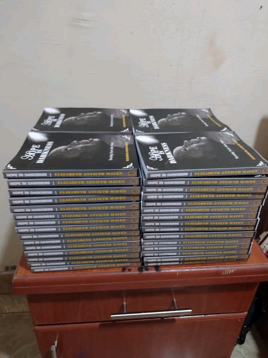 Get yourself a copy of "Hope in Darkness" in Juba Author by Anyieth Mayen. #SSOT.
