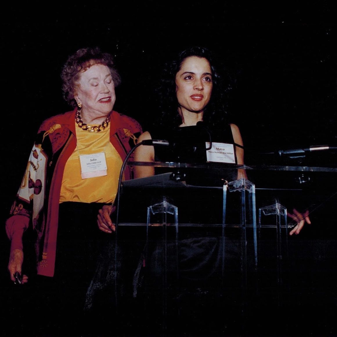 I know it feels like JULIA overload lately, but at the risk of piling on, I’ll share my own “Julia moment” when she presented me with her namesake cookbook award for my first book Curried Favors. It was only A MOMENT, but it was a thrilling one I will never forget.
#juliachild