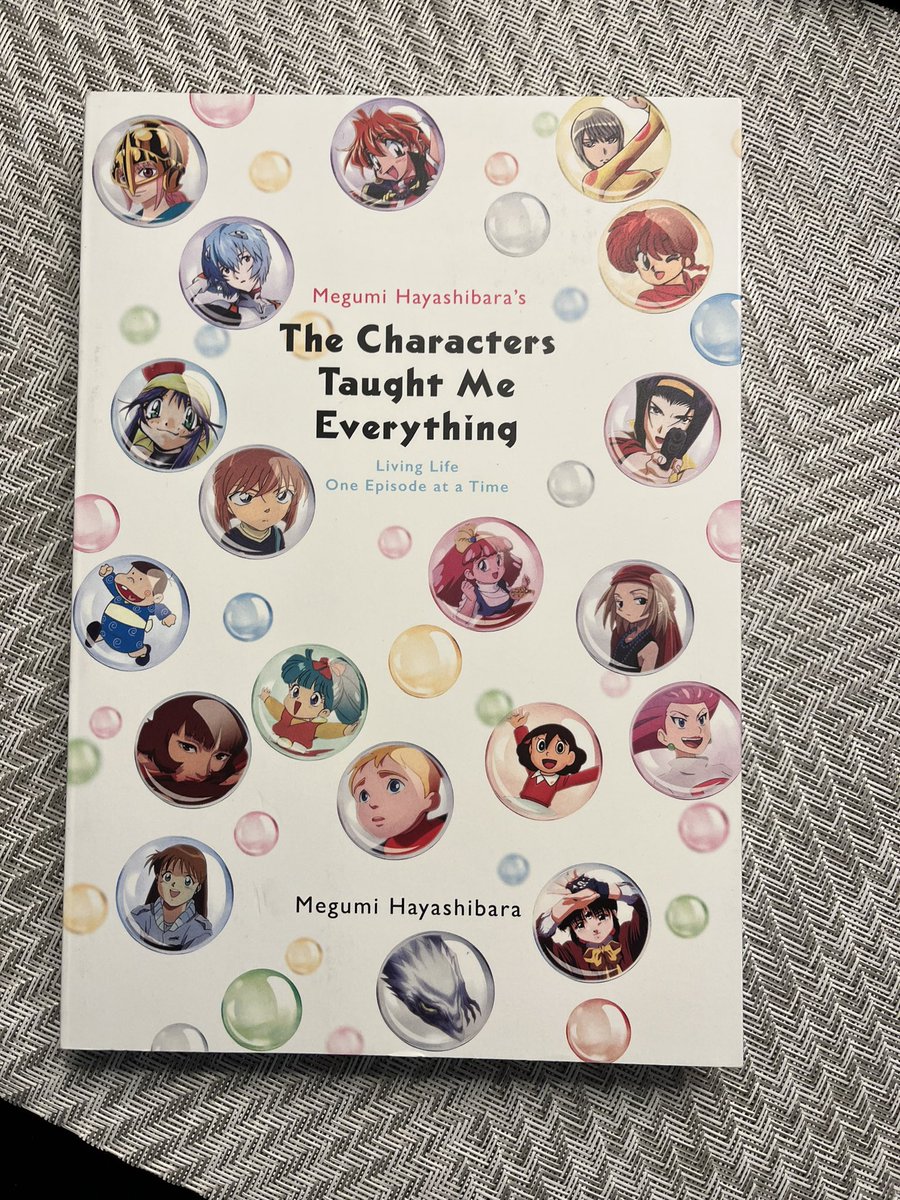 SyncRatios's tweet photo. Apparently, Megumi Hayashibara wrote a memoir detailing her life and career through the lens of the various characters she’s voiced over the years and it’s now available in English. https://t.co/rQ0E2IqxFd