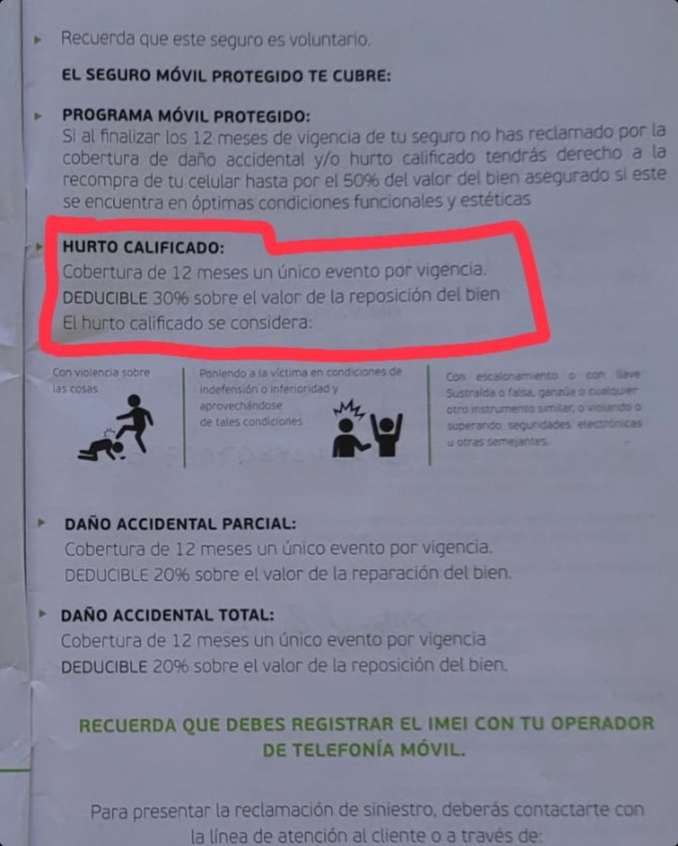 FUNPRECOL's tweet photo. @SegFalabella_co Tengo una inconformidad con ustedes solicite se hiciera efectivo un seguro de un móvil el cual compre con ustedes y q me hurtaron y al enviar todas las  evidencias me dicen q solo tiene cubrimiento  de 6 meses cuando es muy claro q dice son 12 meses @Falabella_co https://t.co/G2qiXDL1TX
