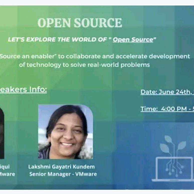 WWCodeBangalore's tweet photo. Are you looking for a guidance and expertise relating to the “Open Source”. You are at the right place – “Women Who Code” is excited to introduce our speakers to talk about the “Open Source”
Date : 24th June 2022
Time : 4PM – 5PM IST
https://t.co/GLtJA4bQBc https://t.co/GaJSw1bGcK