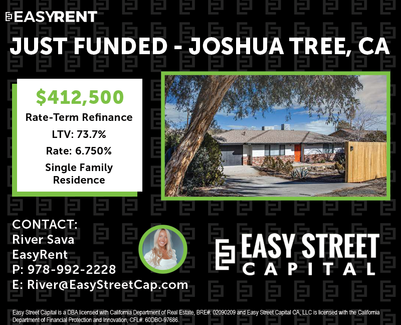 EasyRentESC's tweet photo. #JustFunded
Short Term Rental professional executes his 3rd deal this year with @EasyStreetCap, refinancing a rehabbed purchase from December 2021 into a luxury turnkey vacation property ready to hit @airbnb https://t.co/r9K5dgSJgp