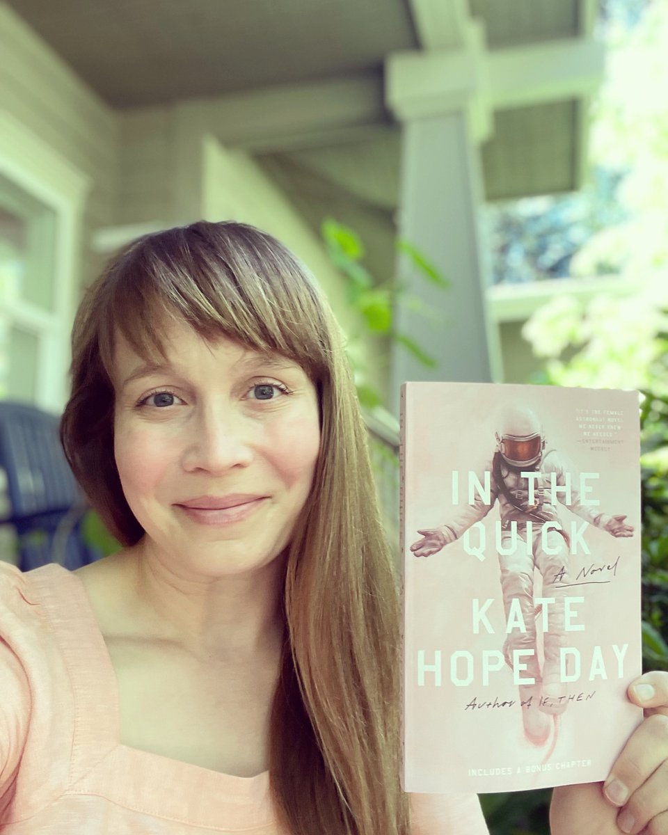katehopeday's tweet photo. It’s In the Quick’s paperback birthday!  AND it’s got a bonus final chapter in it.  For my readers who want to know what happened to June and her crew, I wrote this for YOU. https://t.co/9ZLMSXX6fE
