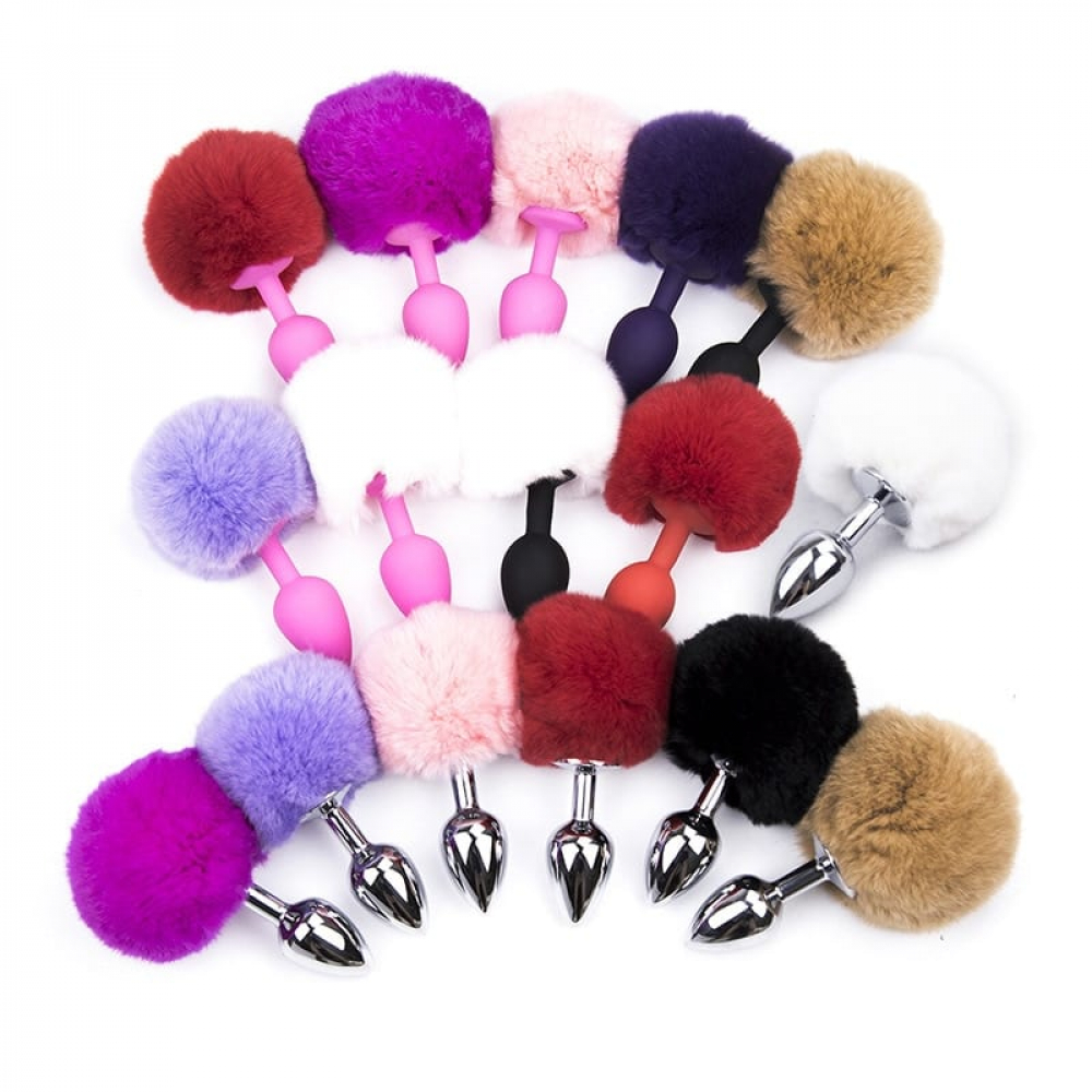 gflashycom's tweet photo. #instinctmag Bunny Tail Plugs | Furry Buttplug https://t.co/8Wp7c9lmJ7