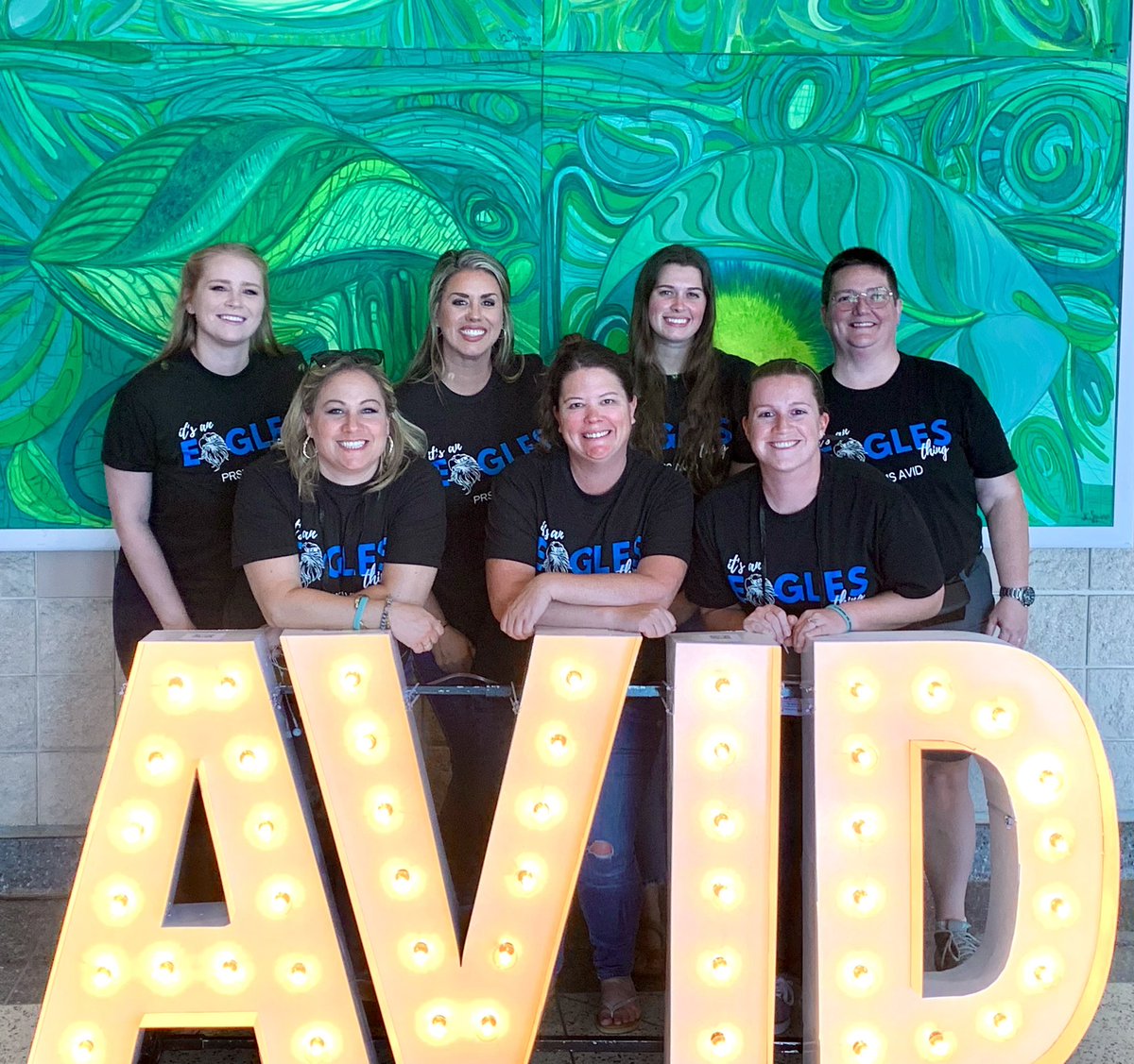 PRSMS AVID Site Team at AVID Summer Institute! #AVID4Possibility <a href="/PRSMS_Eagles/">Paul R. Smith Middle</a> @kailinklemmer <a href="/PascoAVID/">Kristin Ingold</a>