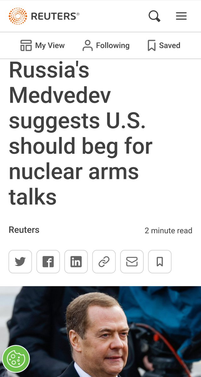 Demented Dmitry: "We should never resume nuclear talks with them until they ask forgiveness for having deported my son from the US"
