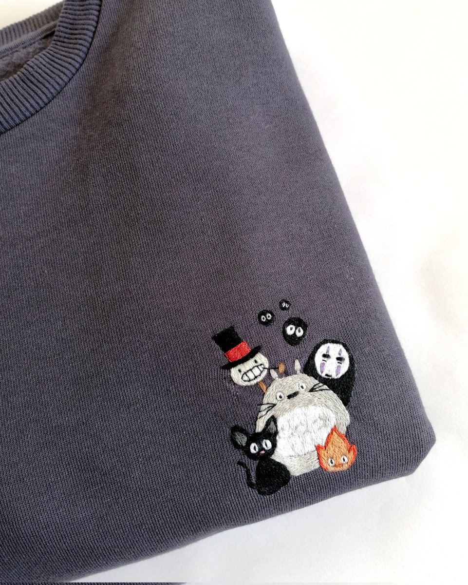 burda minik bir Ghibli ailesi var 🤍🤏🏼