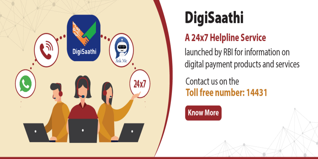 MyIndusIndBank's tweet photo. Get connected with DigiSaathi - a one-stop solution for all your digital payment products and services-related queries, 24x7 at your service.
#IndusIndBank #DigiSaathi #Digital #HelplineService #SafeBanking https://t.co/LQ3gACeLY9