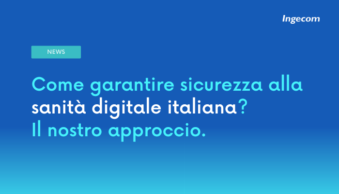 IngecomItalia's tweet photo. 🛡️ Come garantire sicurezza alla #sanitàdigitale italiana? Ecco il nostro approccio e la tecnologia
@MedigateLtd 👉
https://t.co/eUbaysy6xA #cybersecurity #ingecom #medigate https://t.co/NSGCXJfdU1