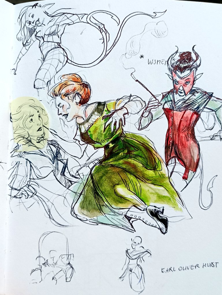 Afew recent doodles from imagination 
