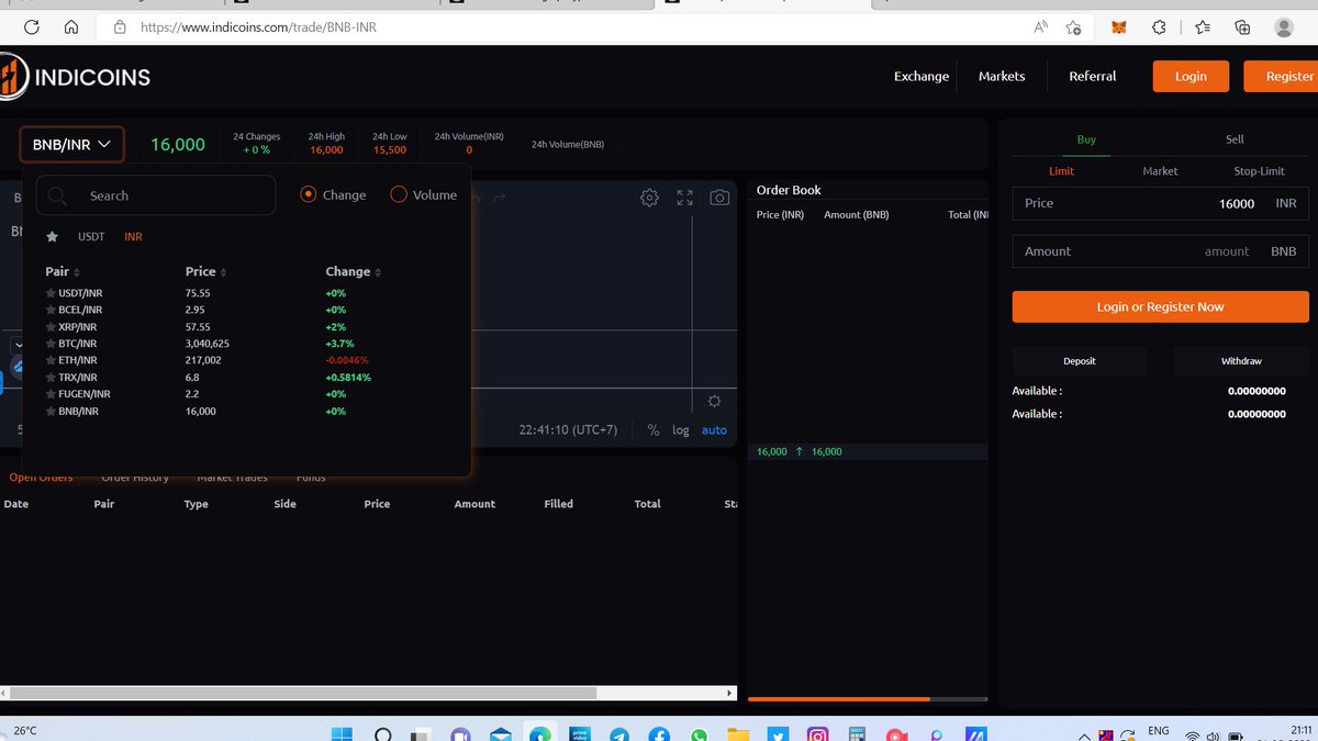 we are adding new crypto in INR market. binance international liquidity coming soon in INR market- happy trading.... #cryptonews #newlisting #indicoins #tamilnaduexchange #cryptoexchange #zerofeesexchange #bitcel
