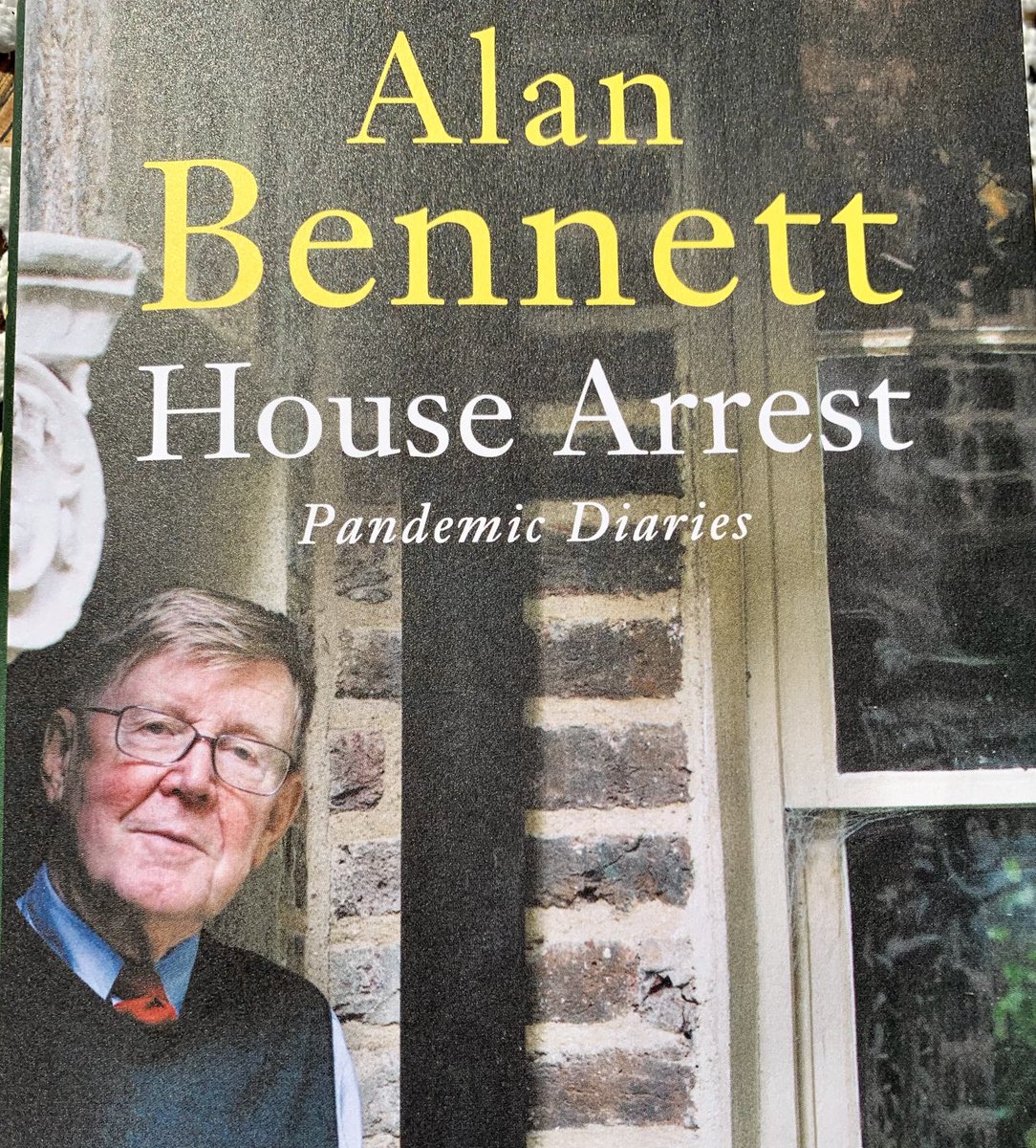 What a treat  and giggle to read the  lockdown diaries of Alan Bennett - a national treasure #alanbennett